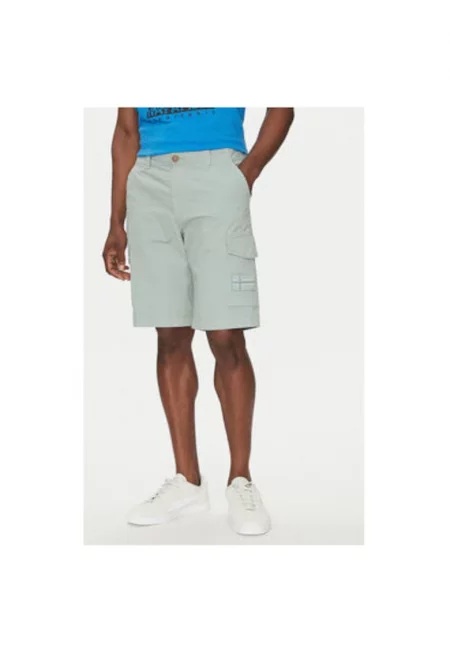 Мъжки шорти  NP0A4HOSG1X1 - памук - зелен - Зелен