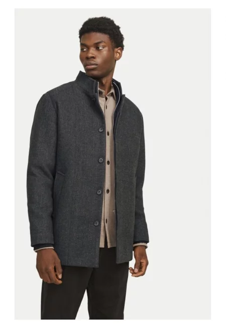 Мъжко палто -  Harrison 12258674 - Сиво - Полиестер/Вълна
