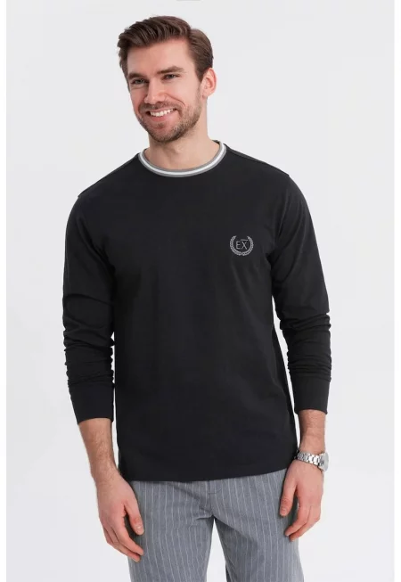 Памучна блуза с лого