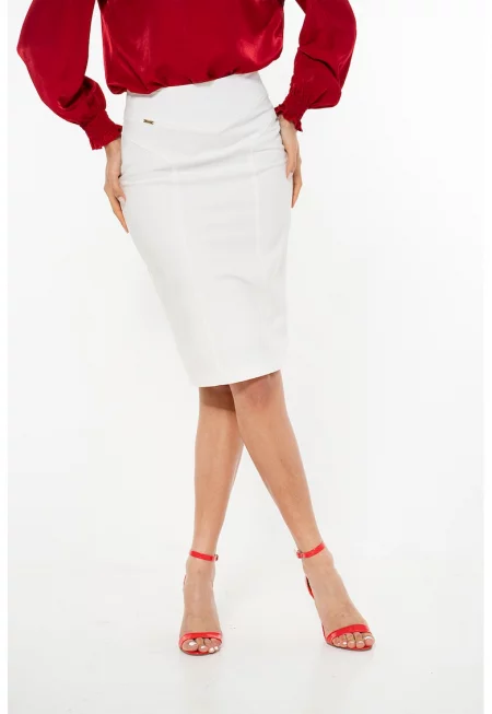 Пола тип молив Raysa с висока талия