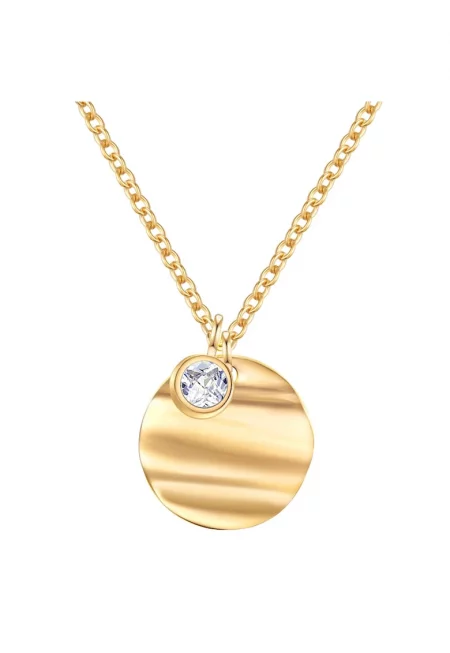 Позлатено колие с 14-каратово злато - Златист