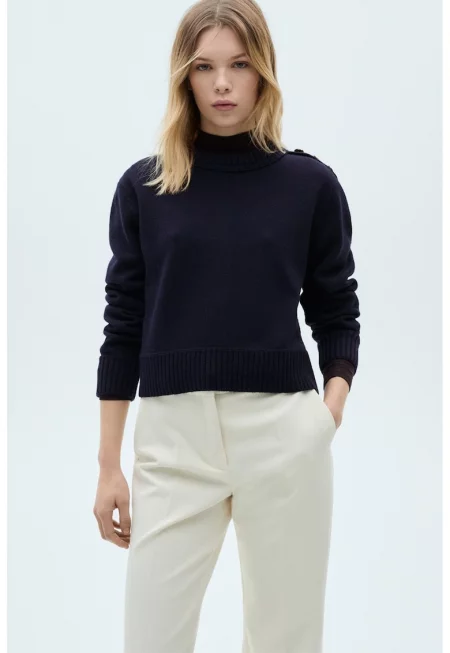 Пуловер с вълна