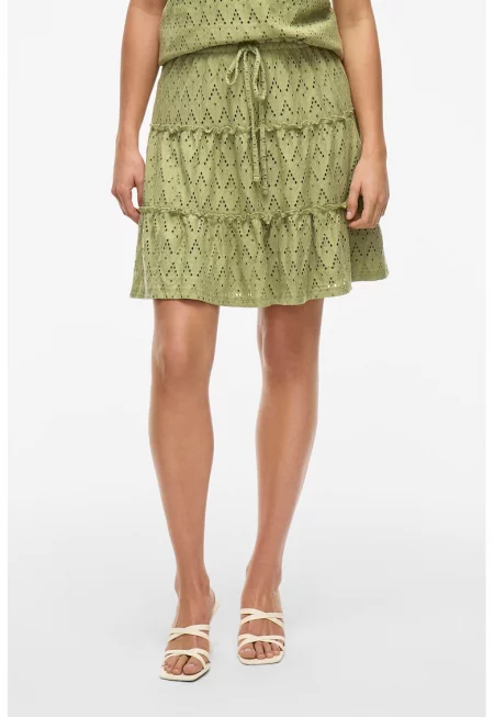 Разкроена пола с перфорации - Зелен