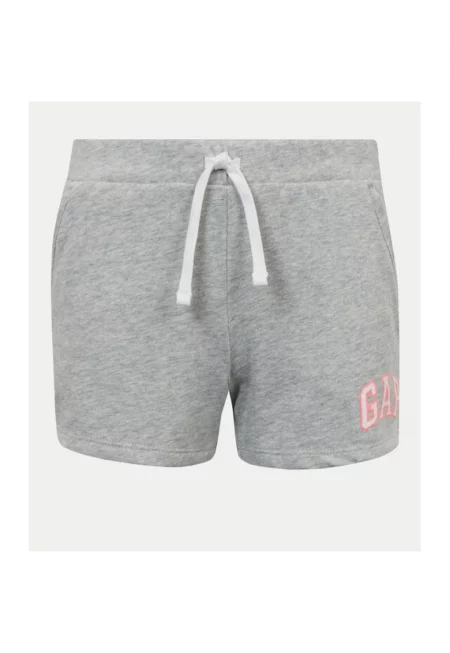 Шорти за момичета -  305288950 - Памук/Полиестер - 134 см - Сив