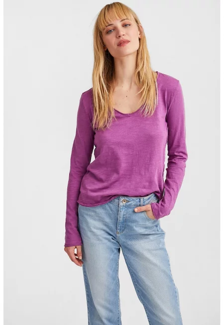 Шпиц блуза от памук