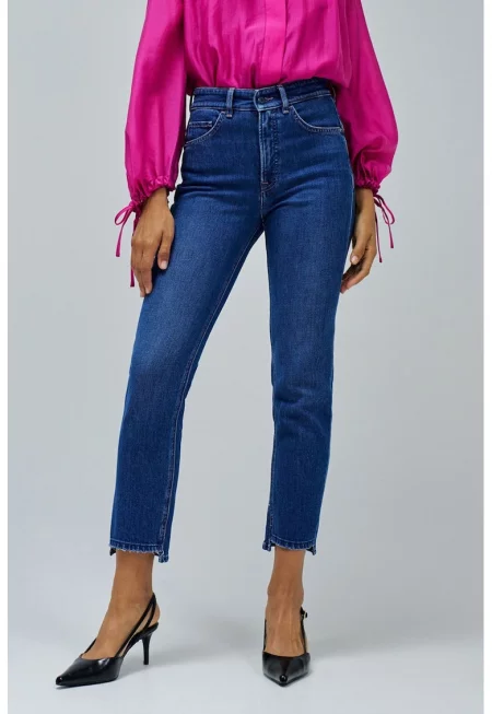 Скини дънки с висока талия