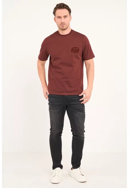 Слим дънки с миди талия и 5 джоба