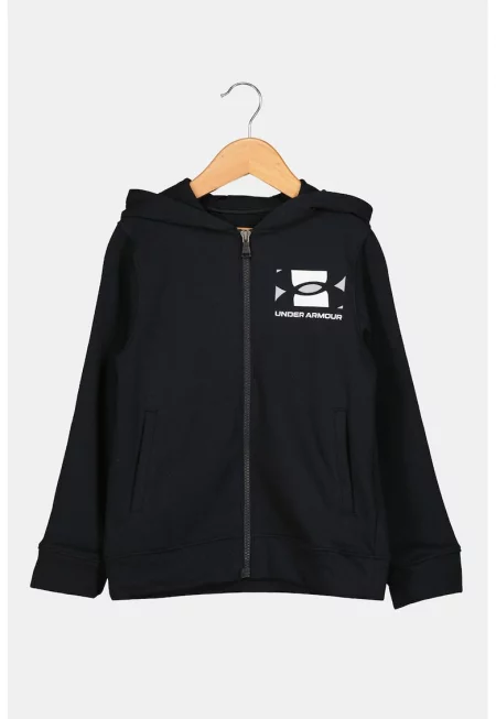 Спортен суитшърт Rival с качулка и лого