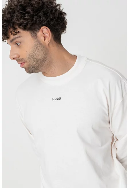 Суитшърт Daposo с овално деколте