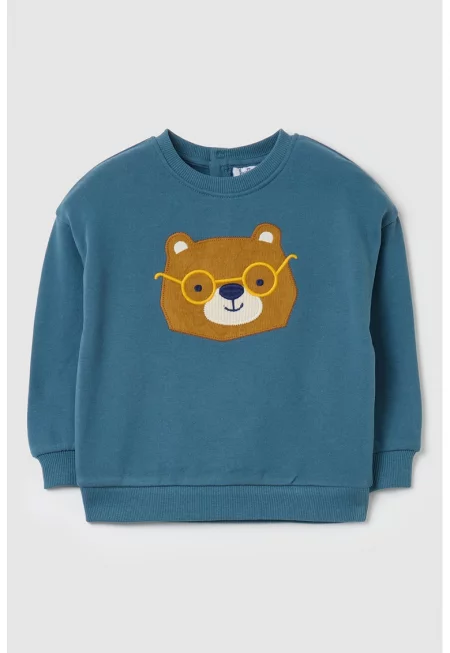 Суитшърт с апликация Teddy Bear
