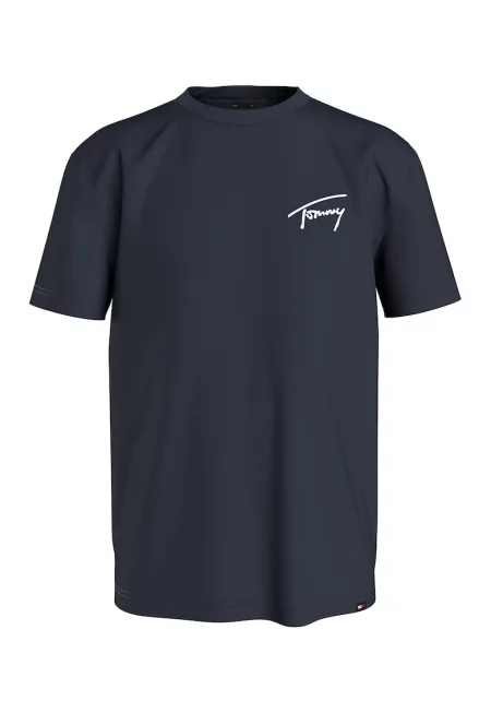 Тениска Signature с овално деколте и лого