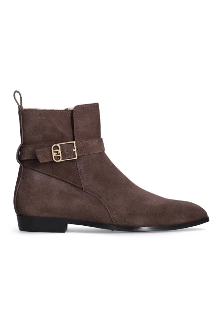 Велурени боти с цип