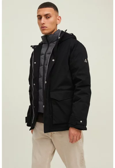 Зимно яке с вътрешен подплатен елек