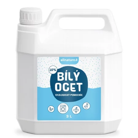 Бял оцет 10 % – Разтваря варовик, 3000 ml