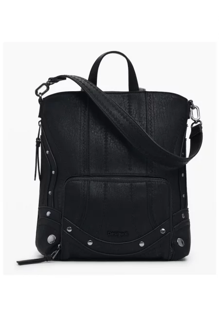 Дамска черна раница 25WAKP24