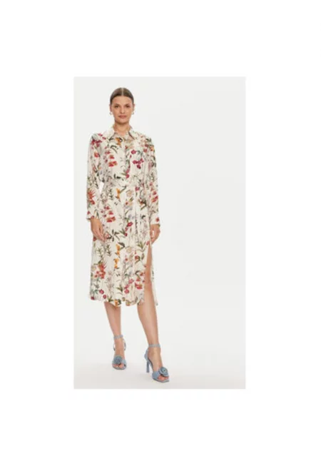 Дамска рокля -  304453830 - Вискоза - Бежов