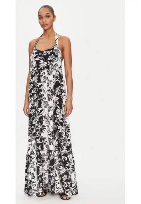 Дамска рокля -  305244864 - Вискоза - Черна - Черен