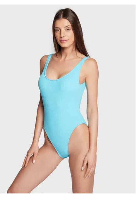 Дамски бански -  301975991 - Полиамид - Син