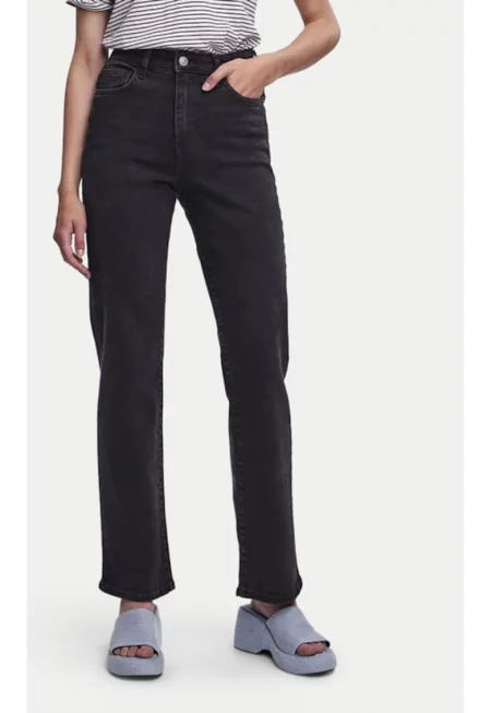 Дамски дънки -  304519673 - Памук/Памук - Черен - Черен