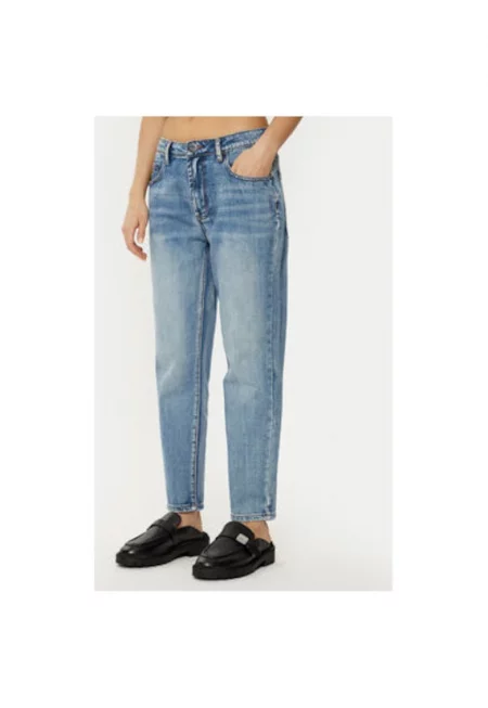 Дамски дънки -  304604652 - Памук - Син - Син