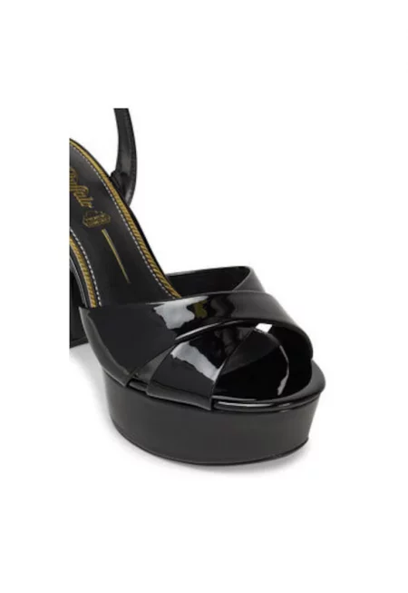 Дамски сандали - 1291606 - Бъфало - Екокожа - Черен