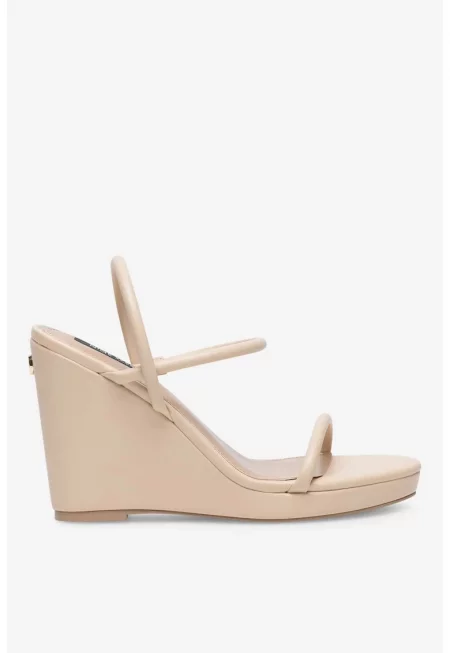 Дамски сандали  5905588559894 - Синтетичен - Бежов - Бежов