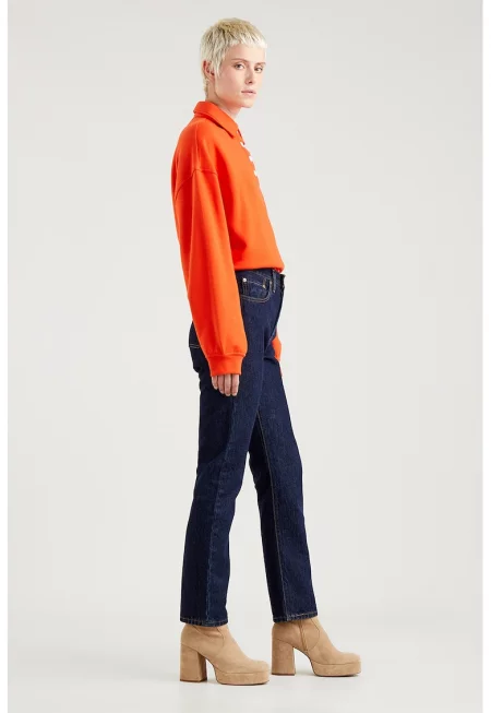 Дънки 501® със средновисока талия и 5 джоба - Ултрамарин синьо