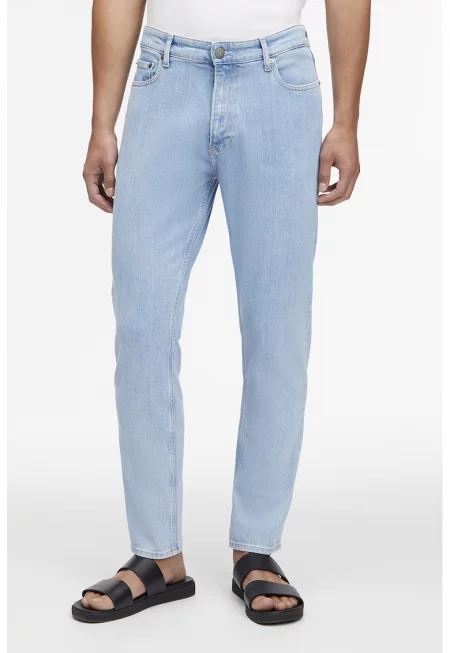 Дънки със стеснен крачол - Светлосин