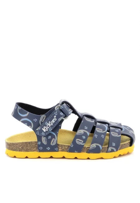 Детски сандали  Еко кожа - Тъмносини