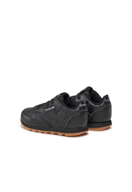 Детски спортни обувки -  302294220 - Черни - Естествена кожа/Синтетика - Черен