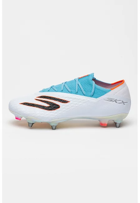 Футболни обувки Skx 2 Elite с шпайкове - Черен/Прашно синьо/Лавандула