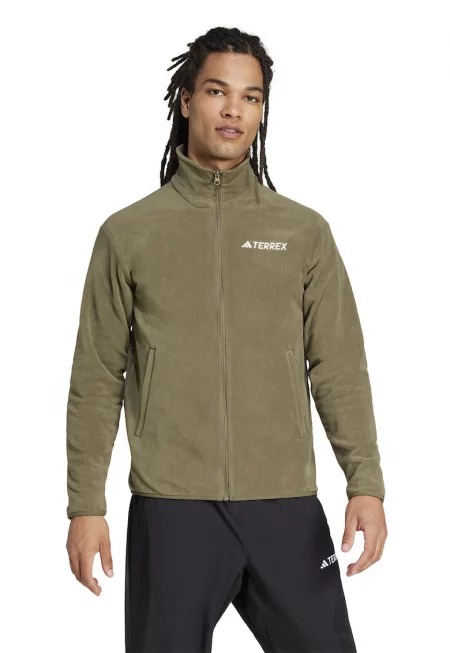 Хайкинг суитшърт с цип и джобове встрани