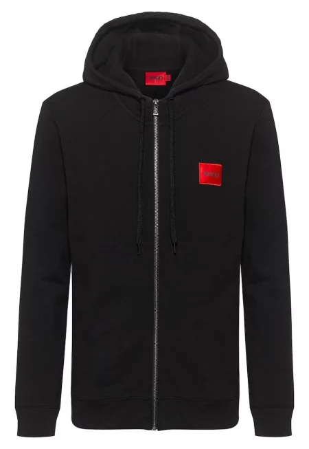Худи Daple 212 с цип - Черен
