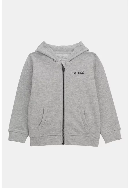 Худи с цип с джобове