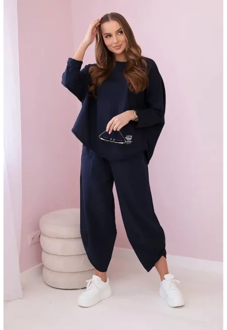 Комплект спортна блуза и панталони - Един размер