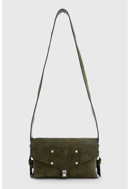 Кожена чанта Miro тип Satchel