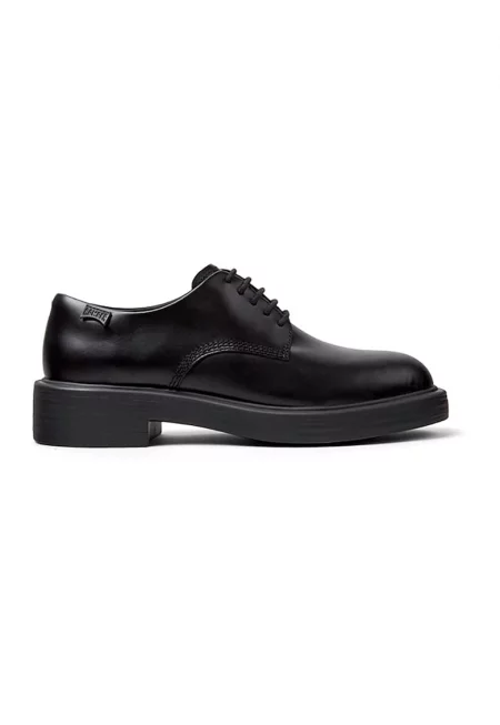 Кожени обувки Dean Oxford - Черен