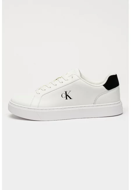 Кожени спортни обувки с велур