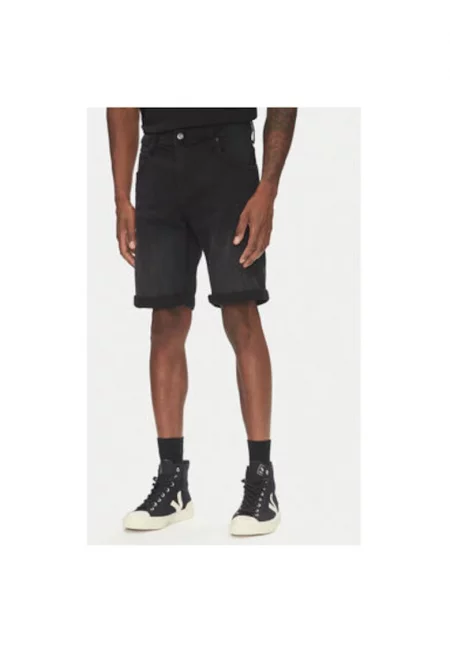 Мъжки дънкови шорти  1016347 - памук/полиестер - 29 US - черни