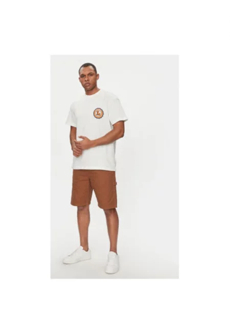 Мъжки шорти -  303595661 - Памук - Кафяв - Кафяв