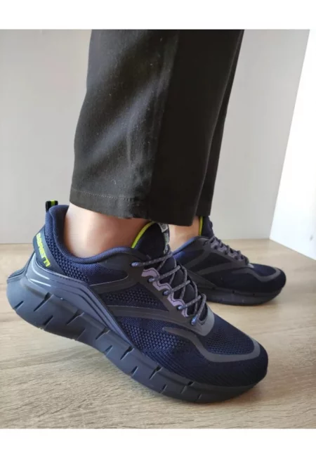 Мъжки спортни обувки  B100-Cl28211 Тъмносини - Сини