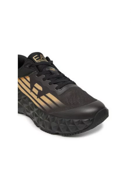 Мъжки спортни обувки - X8X239 XK432 -  Emporio Armani - Текстил - 41 1/3 EU - Черни