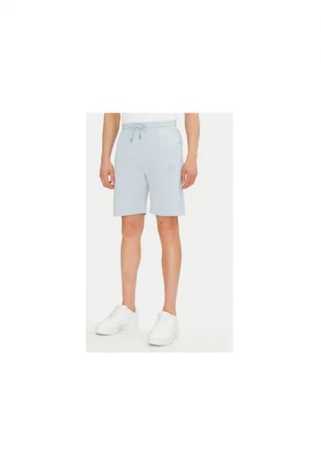 Мъжки спортни шорти  705071 552951 - Органичен памук - Син - Син