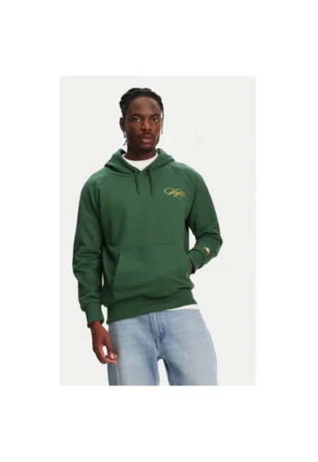 Мъжки суитшърт  341T54W - Органичен памук - Зелен - Зелен