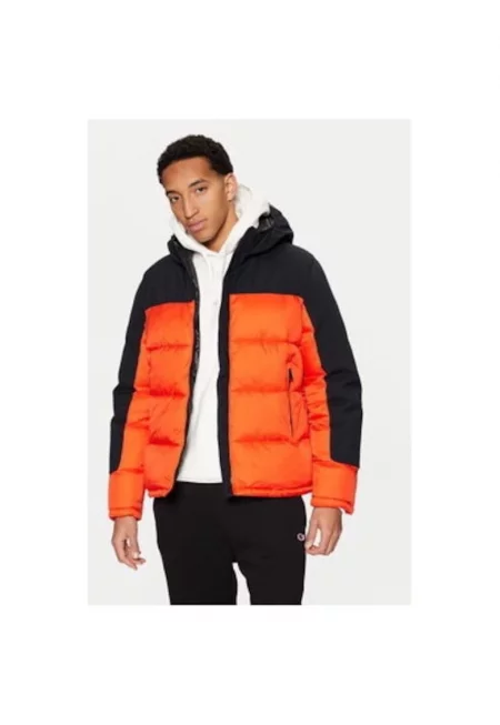 Мъжко яке -  304699719 - Полиамид - Оранжев - Оранжев