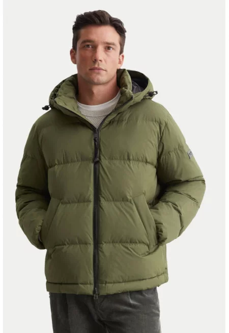 Мъжко яке - Marc O'Polo - 304173462 - Полиестер - Зелено - Зелен