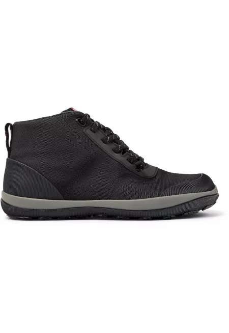 Непромокаеми текстилни боти Peu Pista 1245 - Черен/Светло сив