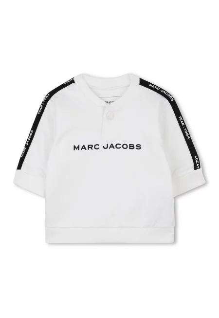 Памучни тениска и шорти - 2 части - Черен/Мръснобял