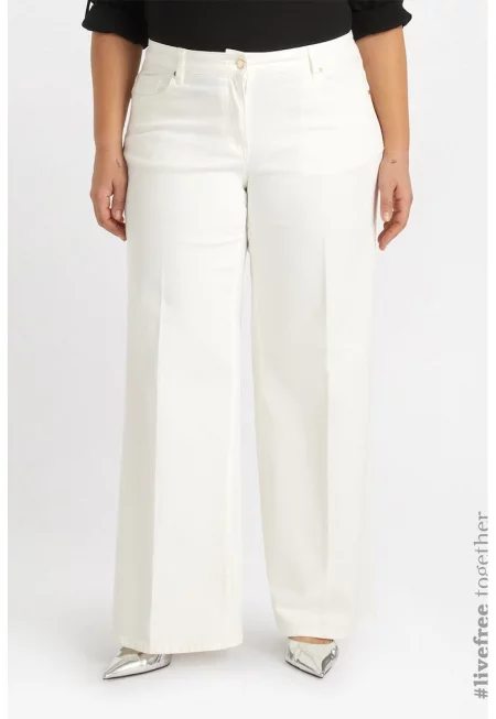 Прави дънки - Мръснобял