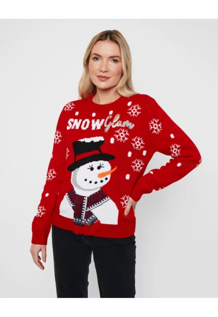 Пуловер Snowman 2757 с десен Christmas